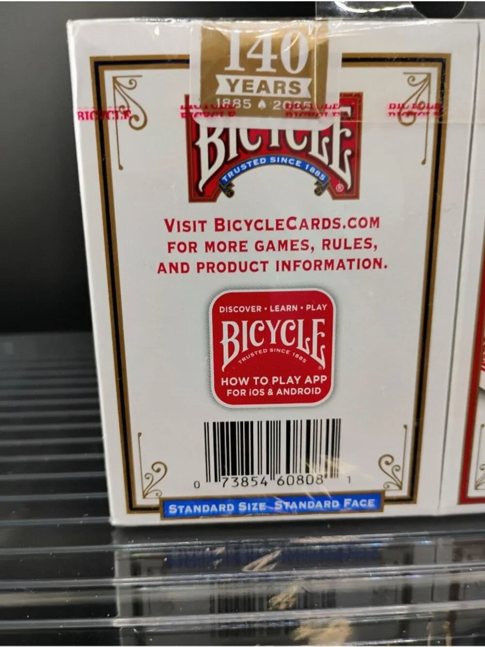 Bicycle Standard Playing Cards Red & Blue Decks Trusted Since 1885
